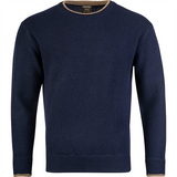 JACK PYKE Ashcombe Crewknit Jumper BLUE