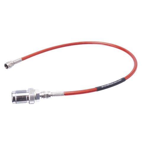 BEST FITTINGS DIN Male fitted with Microbore / Ultima Hose
