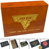 Double Bell Pistol John Wick 4 Series Gas Blowback Pistol with Wooden Case (JW4 - 303+)