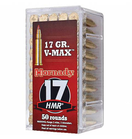 Hornady Varmint Express .17 HMR 17gr V-MAX (Box of 50)