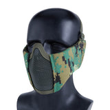 nuprol mesh lower face shield v5 - green