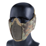 nuprol mesh lower face shield v5 - green