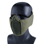 nuprol mesh lower face shield v5 - green