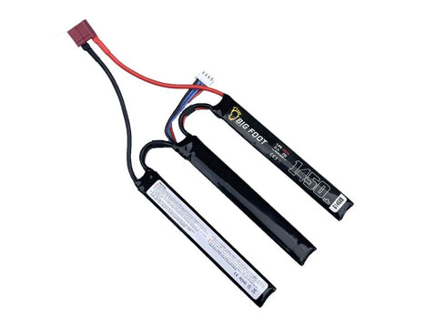 Big Foot Heat Lipo Battery 1450mAh 11.1v 25c Stick (3 Way Split - DEANS)614689