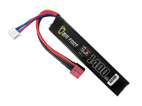BIGFOOT Heat 1400mAh 11.1v 25c (105mmx20mmx23mm - Deans) 615499