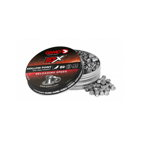 AIR GUN PELLETS GAMO HOLLOW POINT 10 X 5.5 MM .22 250 PCS