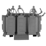 PMC Triple Open M4 Magazine Panel V2 black vblack titanium vcam