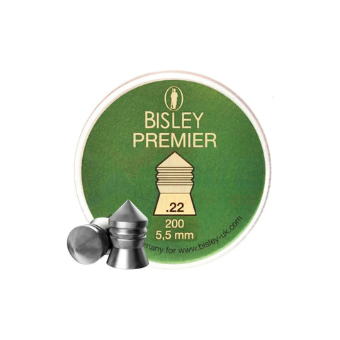 BISLEY PREMIER .22 PELLETS TIN OF 200
