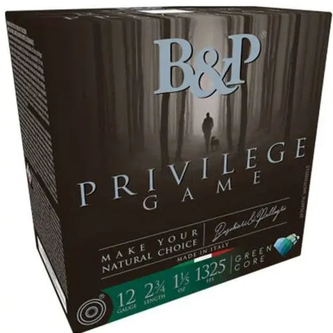 B&P Baschieri & Pellagri 12G Privilege Game 30g