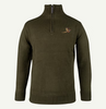 Jack Pyke Mens Pheasant Zip Neck Pullover
