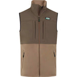 RIDGELINE Hybrid Fleece Vest LIGHT BARK