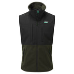 RIDGELINE Hybrid Fleece Vest OLIVE/BLACK