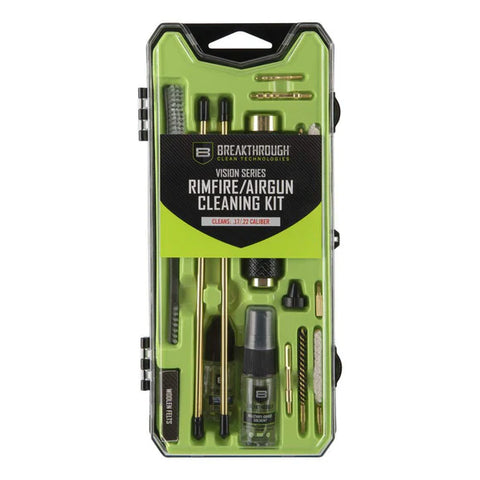 BREAKTHROUGH Vision Series Airgun / Rimfire Cleaning Kit - .17 / .22 Cal - All in One