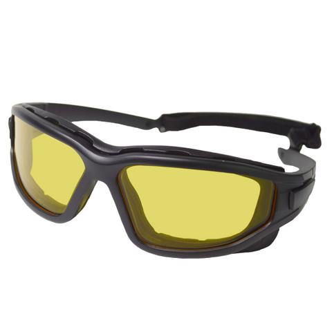 nuprol defence pros protective eyewear black/yellow