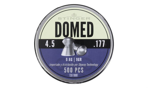 Stinger Domed .177/4.5mm - 0.60gr - 500 Pellets