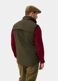 Willsden Men's Water Repellent Gilet In Olive - Regular Fit