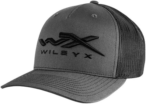 Wiley x snapback cap one size grey & black